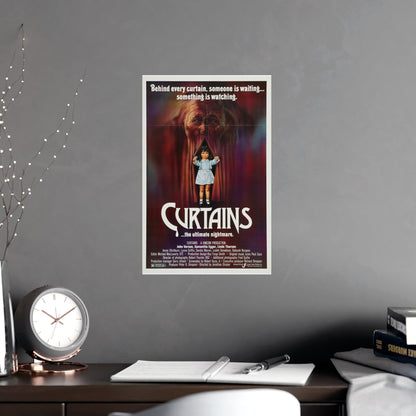 CURTAINS 1983 - Paper Movie Poster-The Sticker Space