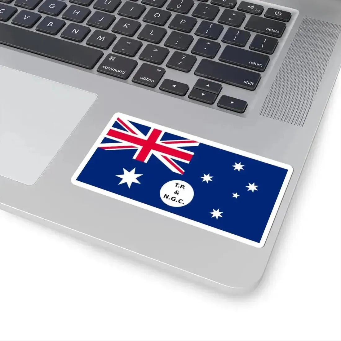 Customs Flag of the Territory of Papua and New Guinea 1949-1952 (Australia) STICKER Vinyl Kiss-Cut Decal - The Sticker Space