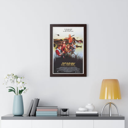 CUT AND RUN 1984 - Framed Movie Poster-The Sticker Space