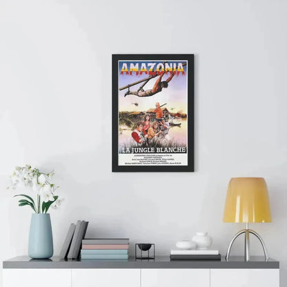 CUT AND RUN (FRENCH) 1984 - Framed Movie Poster - The Sticker Space