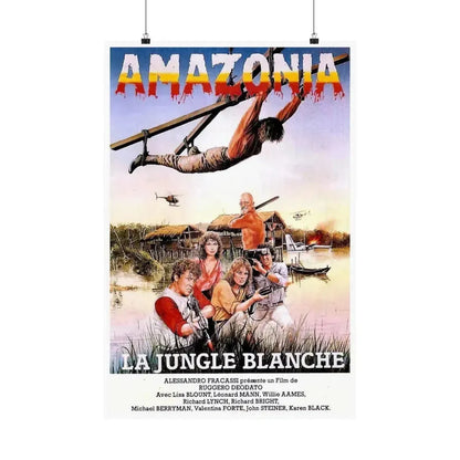 CUT AND RUN (FRENCH) 1984 - Paper Movie Poster 20″ x 30″ Matte - The Sticker Space