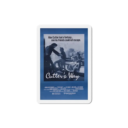 Cutter's Way 1981 Movie Poster Refrigerator Magnet 2 Inch - The Sticker Space