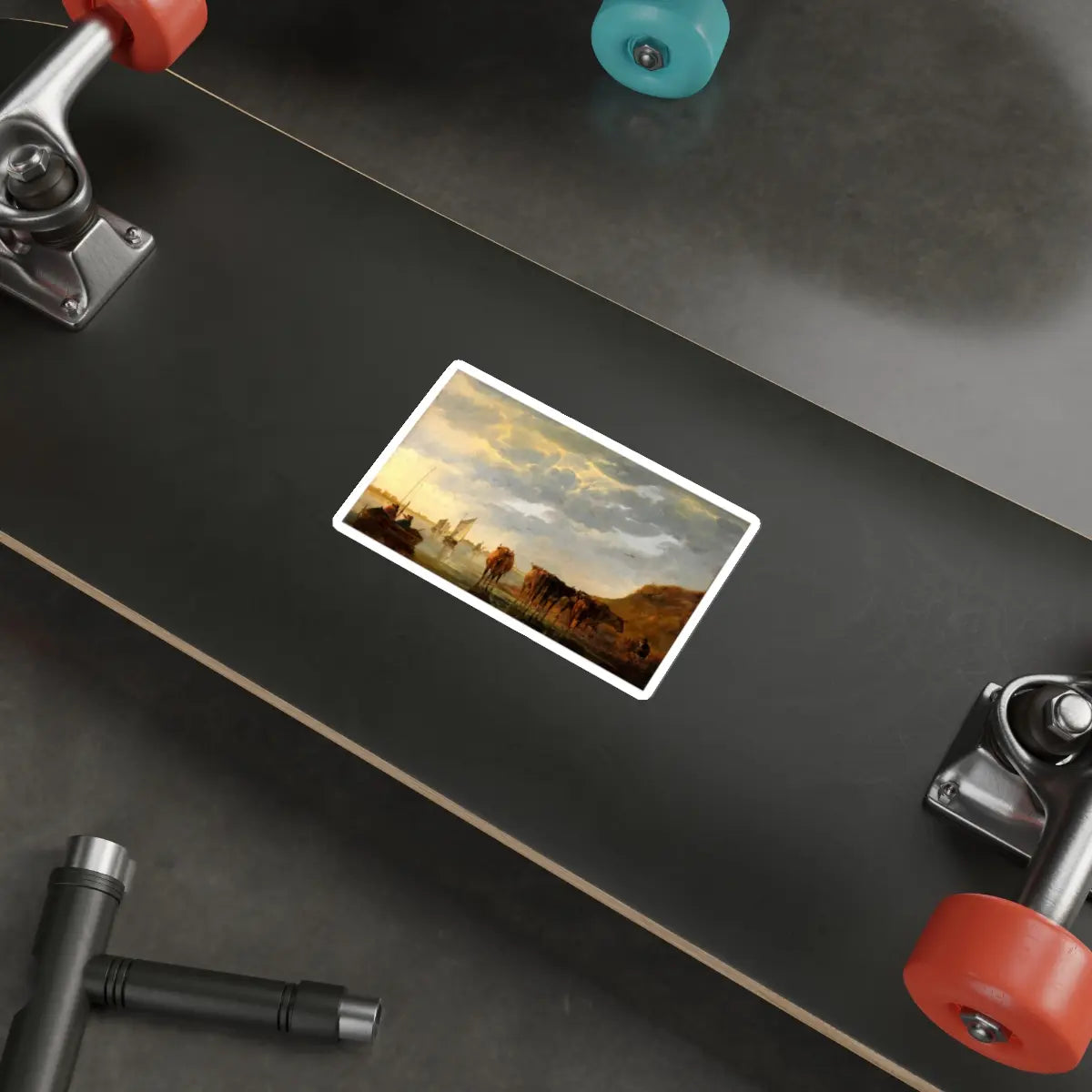 SKU:17939830217942301651 Sticker types:White Shape:Die-Cut Sizes:5" × 5"