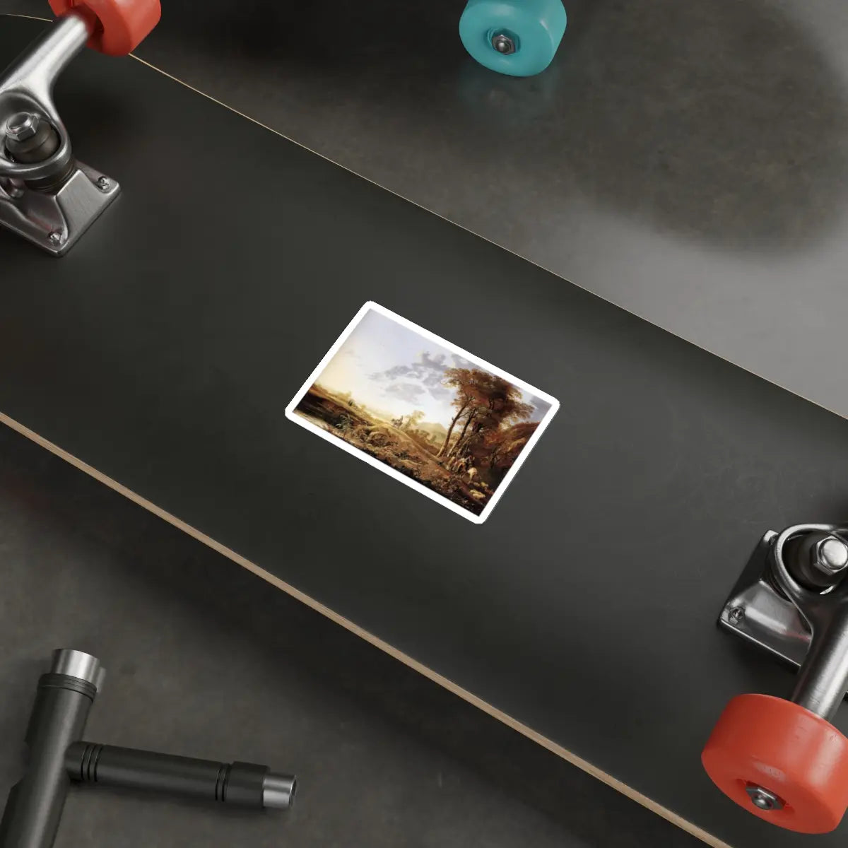 SKU:48669809158033744268 Sticker types:White Shape:Die-Cut Sizes:4" × 4"