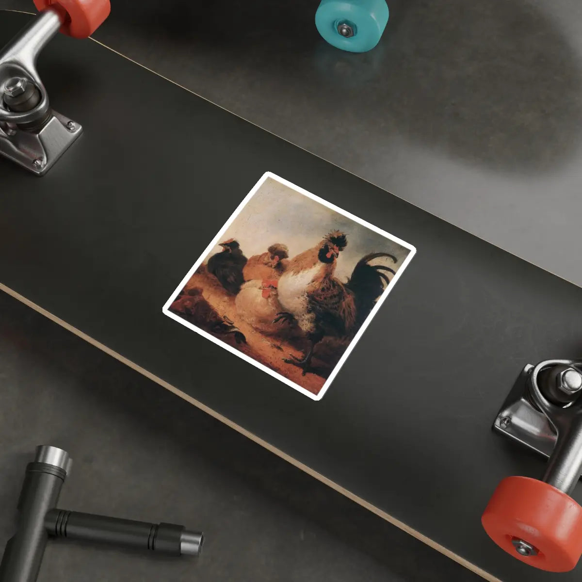 SKU:20010322390879088899 Sticker types:White Shape:Die-Cut Sizes:5" × 5"