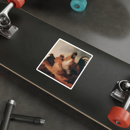 SKU:20010322390879088899 Sticker types:White Shape:Die-Cut Sizes:5" × 5"