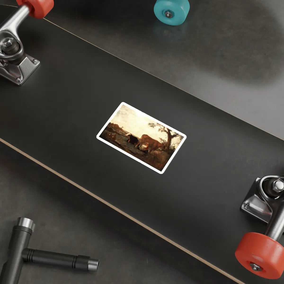 SKU:46543680153532548246 Sticker types:White Shape:Die-Cut Sizes:4" × 4"