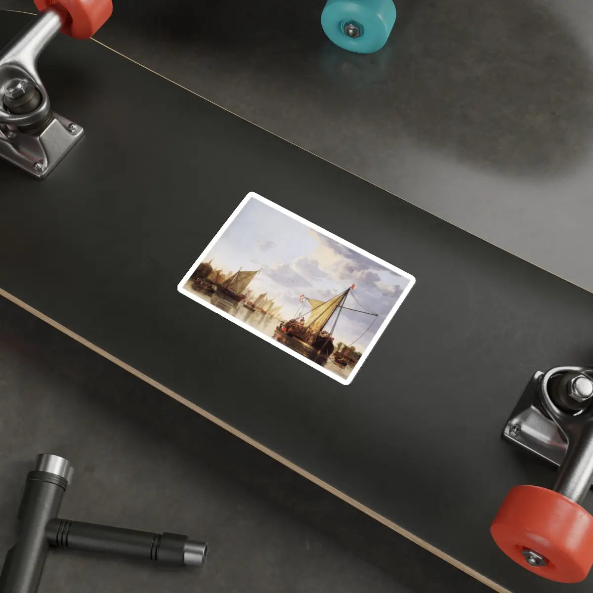SKU:28352227836883174368 Sticker types:White Shape:Die-Cut Sizes:5" × 5"