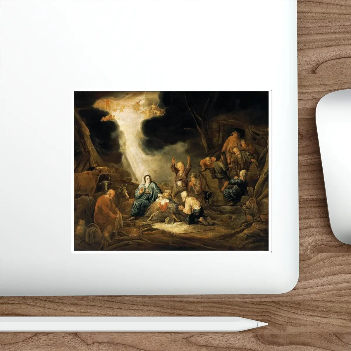 SKU:35671395488446217495 Sticker types:White Shape:Die-Cut Sizes:6" × 6"