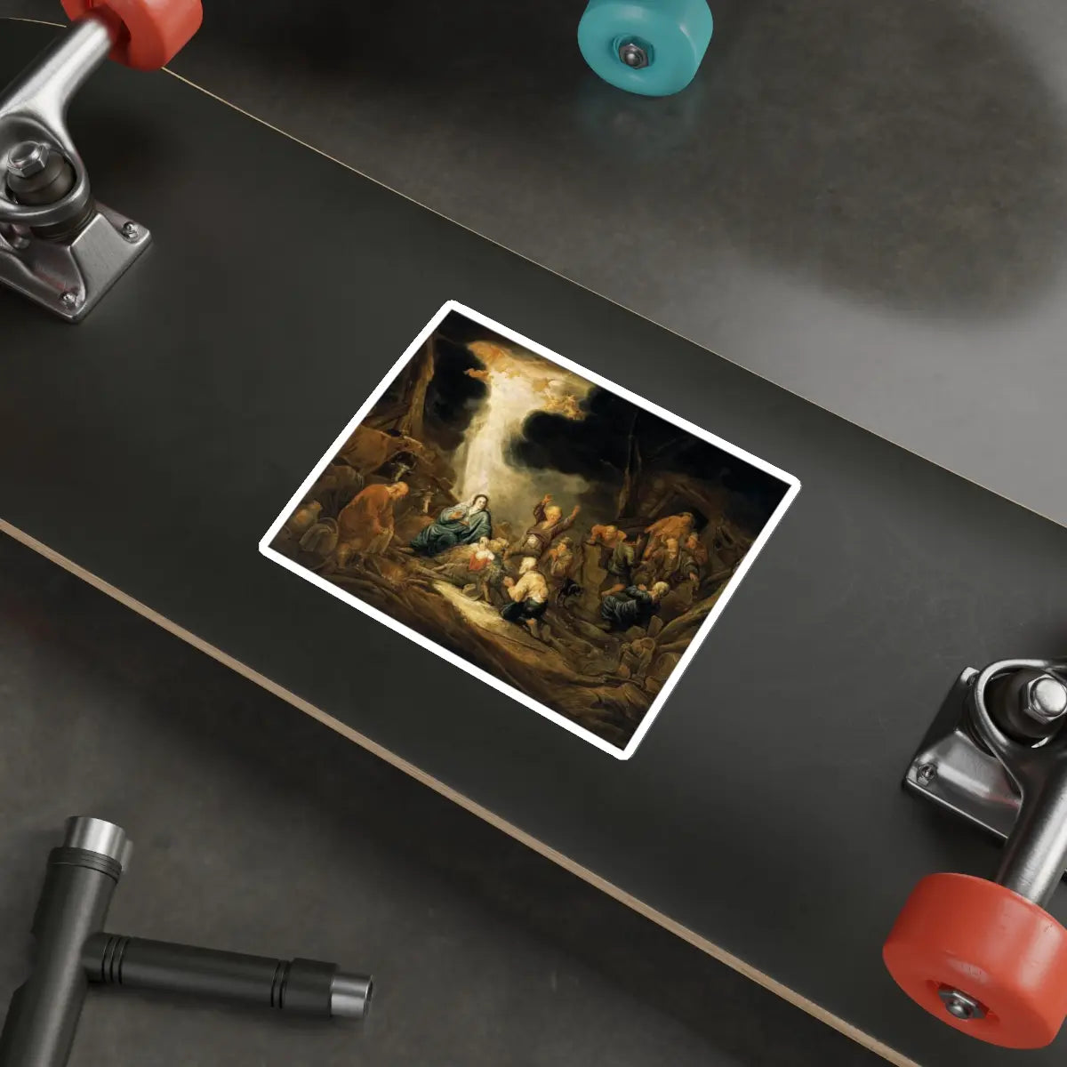 SKU:35671395488446217495 Sticker types:White Shape:Die-Cut Sizes:6" × 6"
