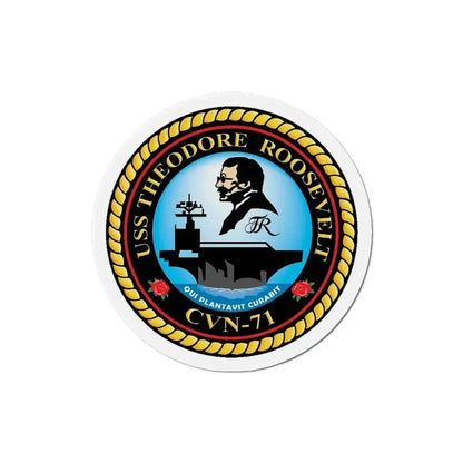 CVN 71 USS Theodore Roosevelt 1986 (U.S. Navy) Refrigerator Magnet - The Sticker Space