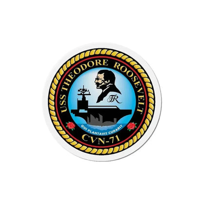 CVN 71 USS Theodore Roosevelt 1986 (U.S. Navy) Refrigerator Magnet - The Sticker Space