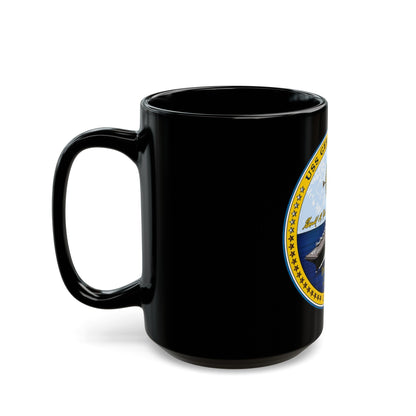 CVN 78 USS Gerald R Ford 2017 (U.S. Navy) Black Coffee Mug-The Sticker Space