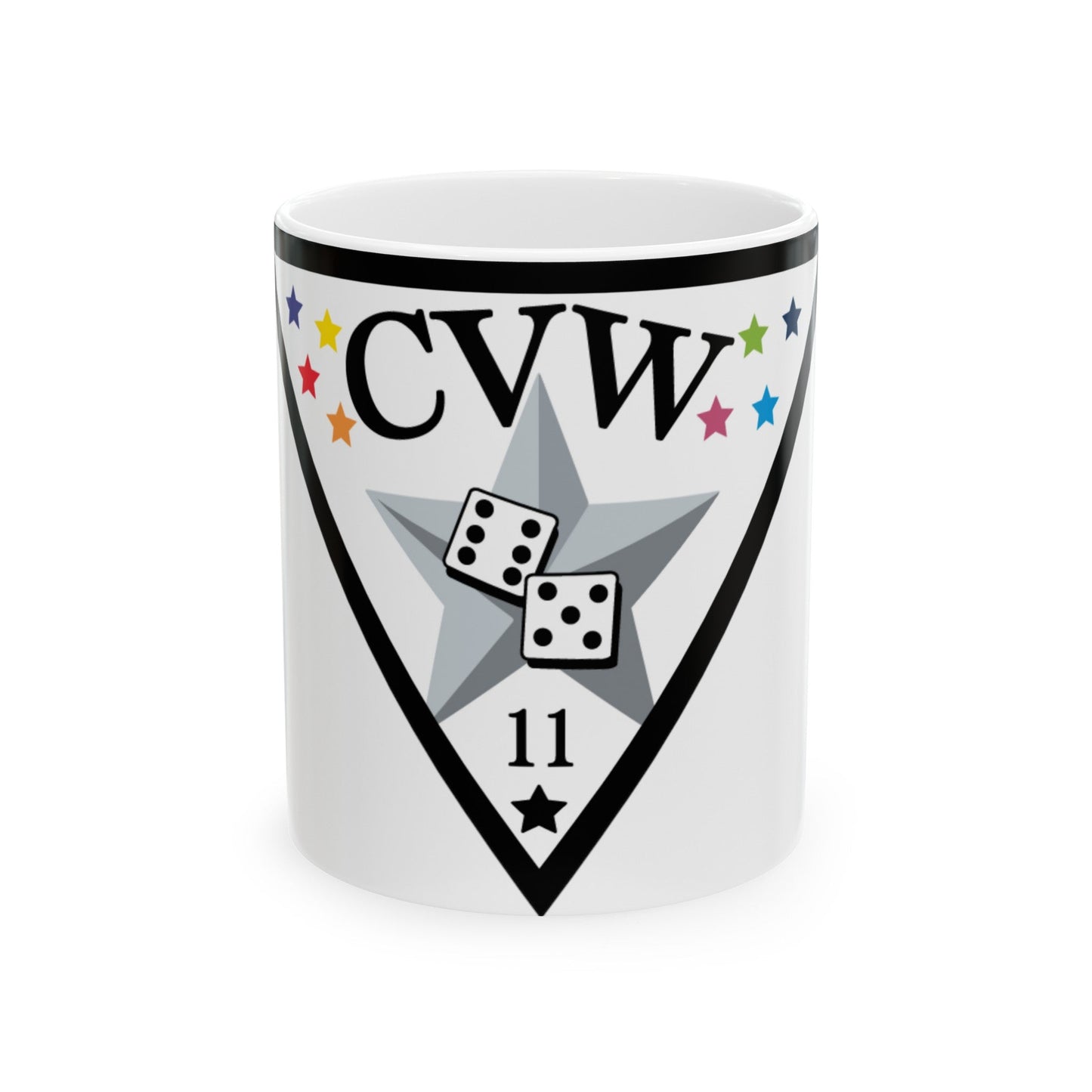 CVW 11 Carrier air wing (U.S. Navy) White Coffee Mug-11oz-The Sticker Space