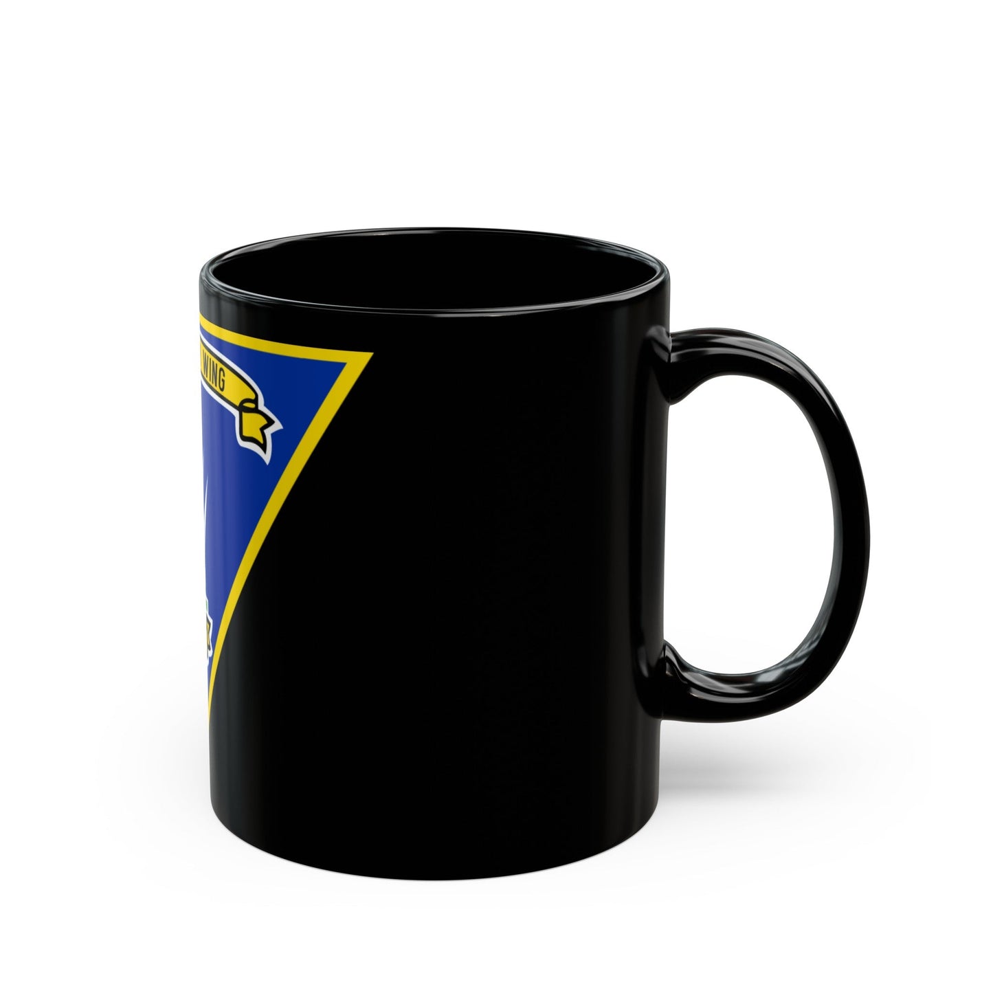 CVW 5 Carrier Air Wing (U.S. Navy) Black Coffee Mug-The Sticker Space