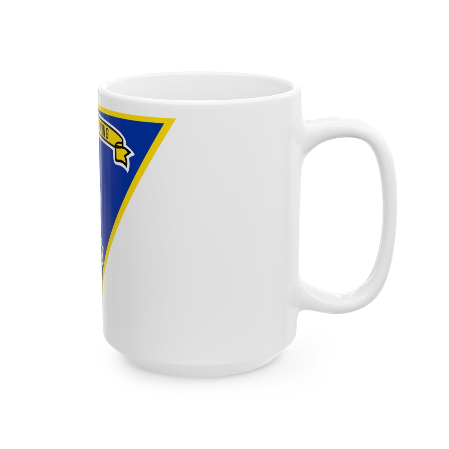 CVW 5 Carrier Air Wing (U.S. Navy) White Coffee Mug-The Sticker Space