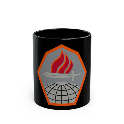 Cyber Center of Excellence (U.S. Army) Black Coffee Mug-11oz-The Sticker Space