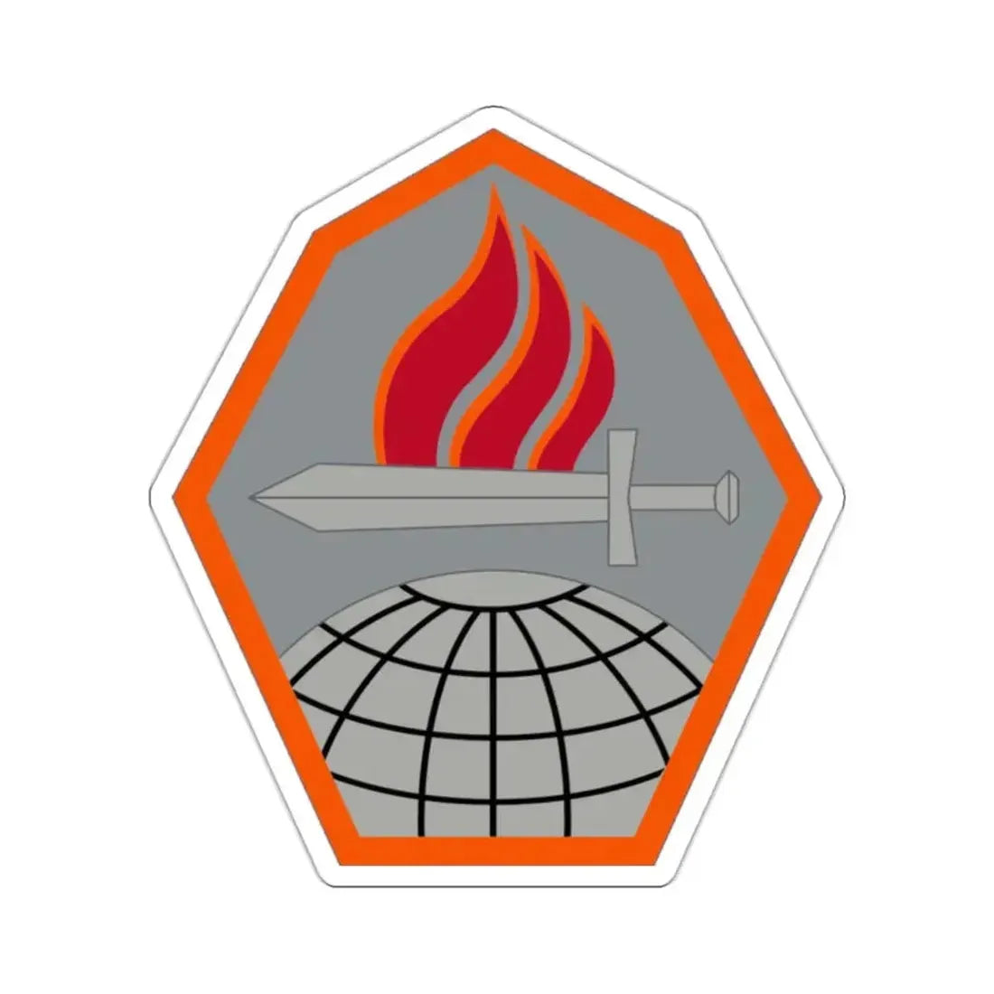 Cyber Center of Excellence (U.S. Army) STICKER Vinyl Kiss-Cut Decal 2 Inch White - The Sticker Space