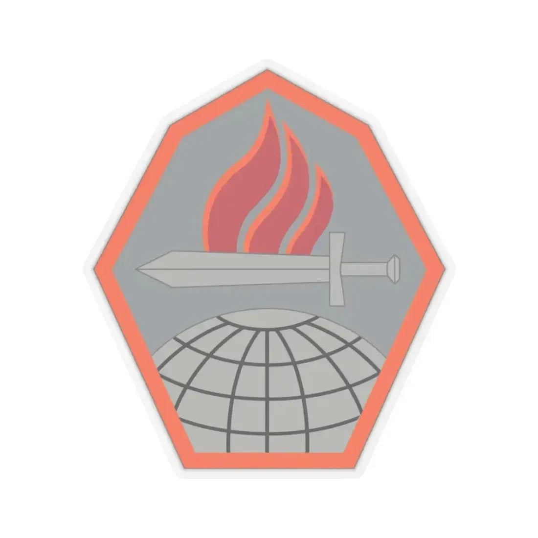 Cyber Center of Excellence (U.S. Army) STICKER Vinyl Kiss-Cut Decal 3 Inch Transparent - The Sticker Space