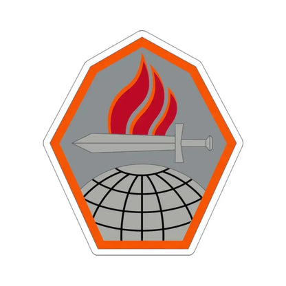 Cyber Center of Excellence (U.S. Army) STICKER Vinyl Kiss-Cut Decal 3 Inch White - The Sticker Space