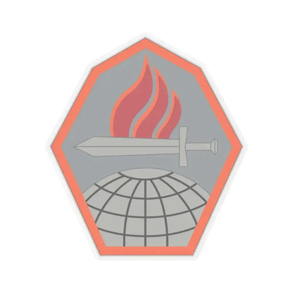 Cyber Center of Excellence (U.S. Army) STICKER Vinyl Kiss-Cut Decal 4 Inch Transparent - The Sticker Space