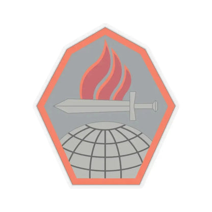 Cyber Center of Excellence (U.S. Army) STICKER Vinyl Kiss-Cut Decal 6 Inch Transparent - The Sticker Space