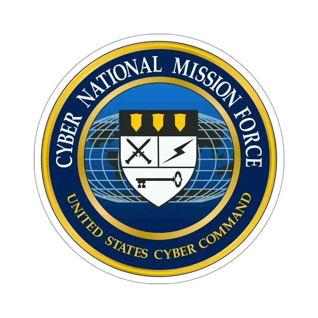 Cyber National Mission Force (U.S. Army) STICKER Vinyl Die-Cut Decal - The Sticker Space