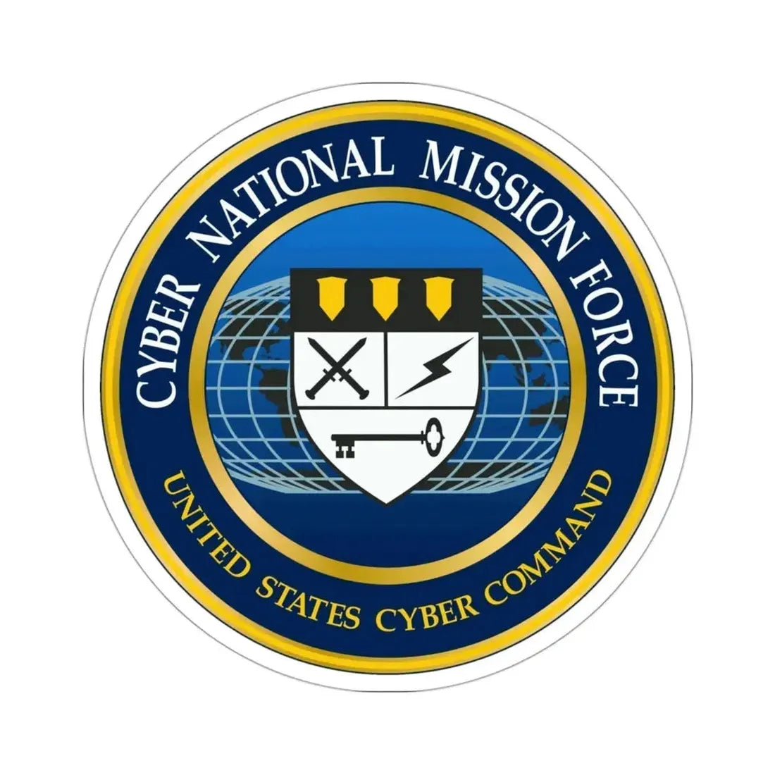Cyber National Mission Force (U.S. Army) STICKER Vinyl Die-Cut Decal - The Sticker Space