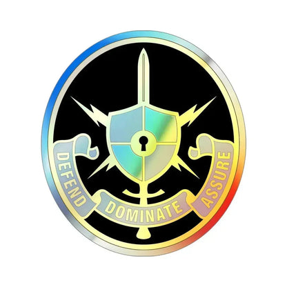 Cyber School 2 (U.S. Army) Holographic STICKER Die-Cut Vinyl Decal 4 Inch Holographic - The Sticker Space