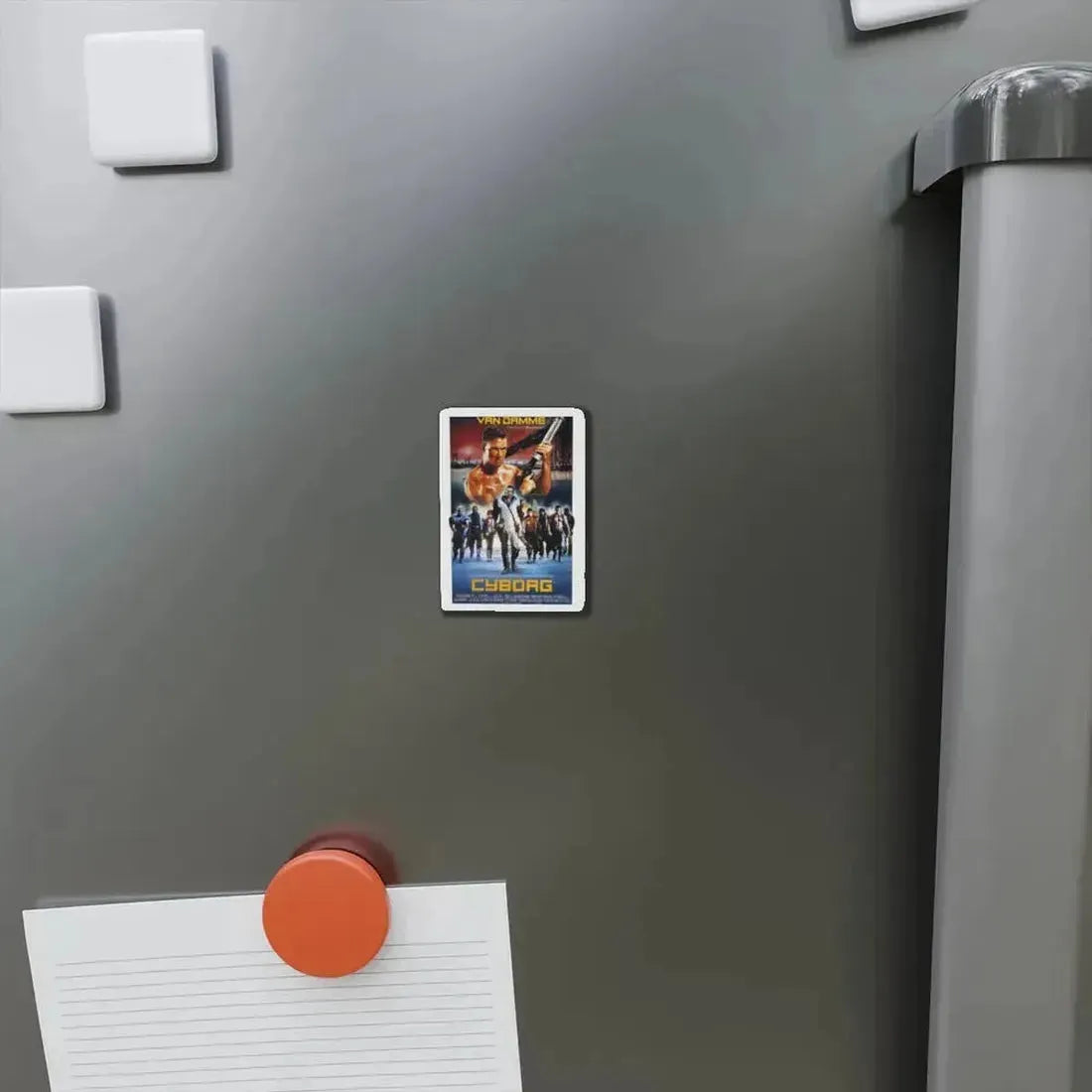 CYBORG 1989 Movie Poster - Refrigerator Magnet - The Sticker Space