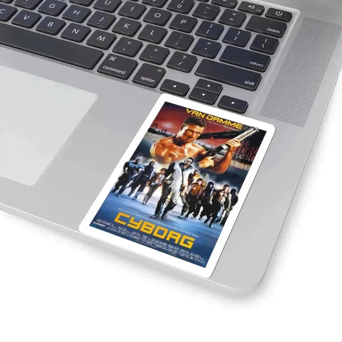 CYBORG 1989 Movie Poster - STICKER Vinyl Kiss-Cut Decal - The Sticker Space
