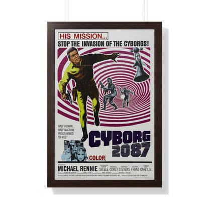 CYBORG 2087 1966 - Framed Movie Poster-20" x 30"-The Sticker Space