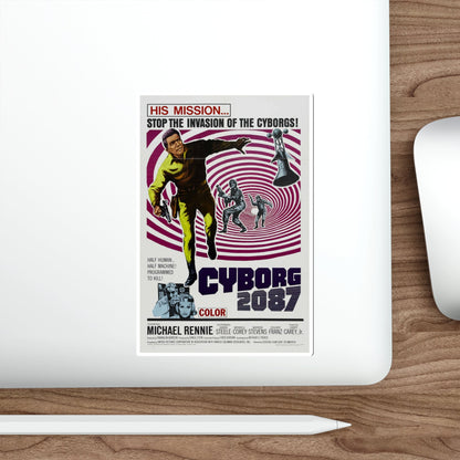 CYBORG 2087 1966 Movie Poster STICKER Vinyl Die-Cut Decal-The Sticker Space