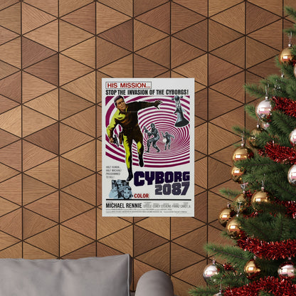 CYBORG 2087 1966 - Paper Movie Poster-The Sticker Space