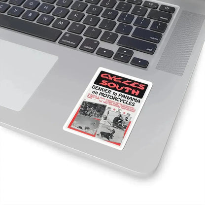 Cycles South 1971 Movie Poster - STICKER Vinyl Kiss-Cut Decal - The Sticker Space