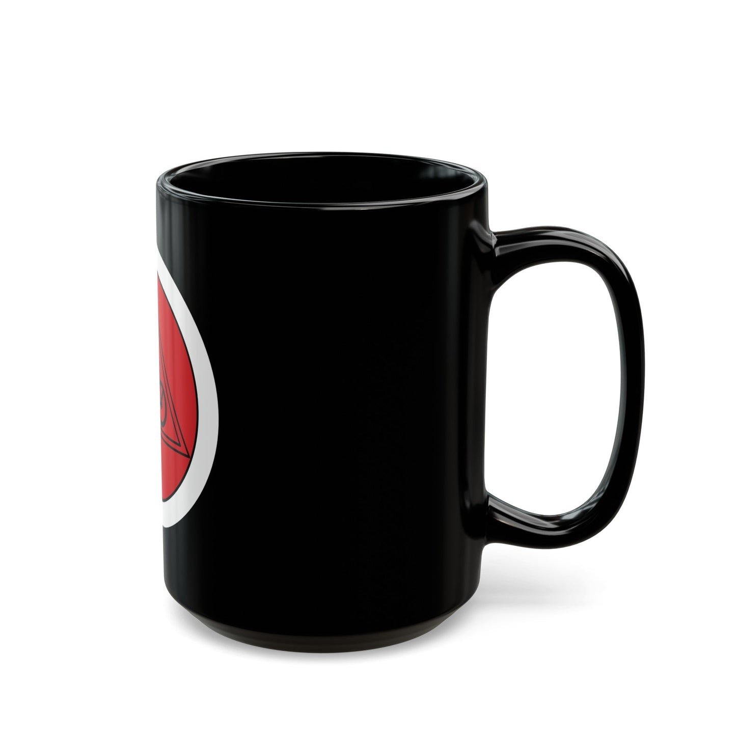 Cycling (Boy Scout Merit Badge) Black Coffee Mug-The Sticker Space