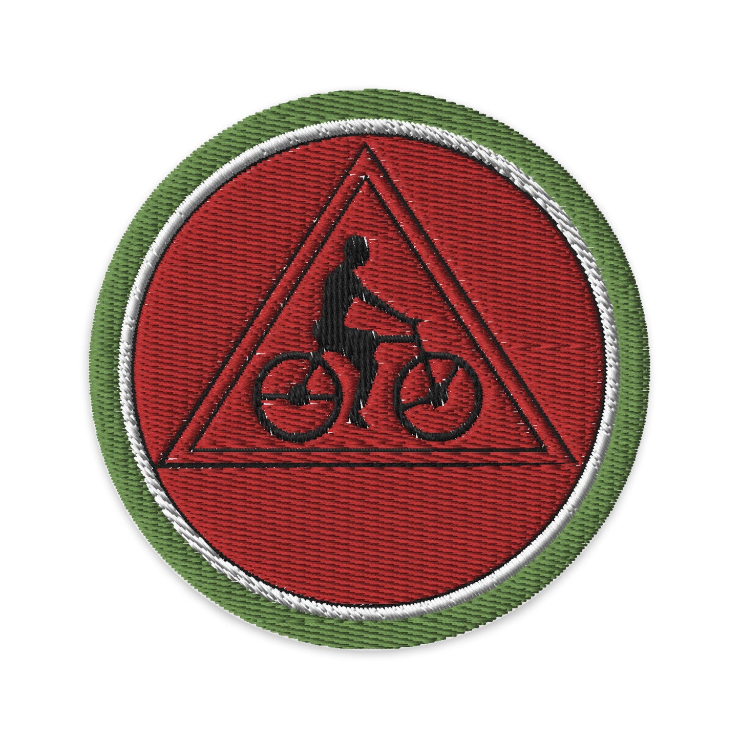 Cycling (Boy Scouts Merit Badge) Embroidered Patch-The Sticker Space