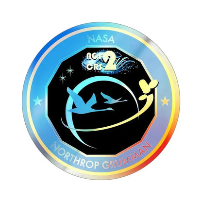 Cygnus NG-12 (SpaceX) Holographic STICKER Die-Cut Vinyl Decal - The Sticker Space