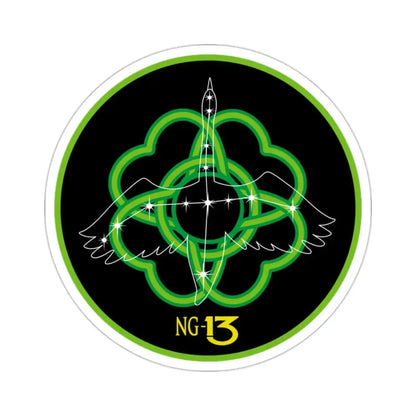 Cygnus NG-13 (SpaceX) STICKER Vinyl Die-Cut Decal 2 Inch - The Sticker Space