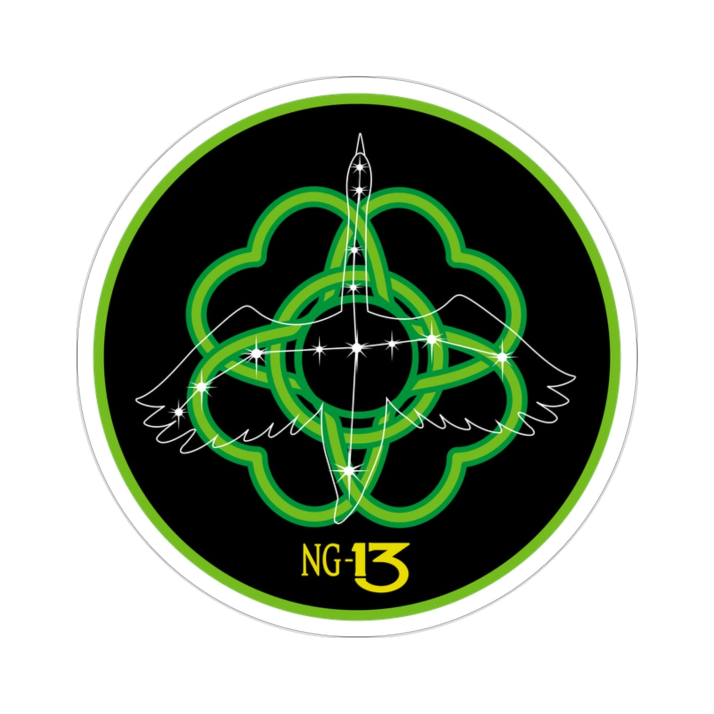 Cygnus NG-13 (SpaceX) STICKER Vinyl Die-Cut Decal-2 Inch-The Sticker Space