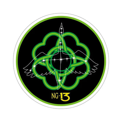 Cygnus NG-13 (SpaceX) STICKER Vinyl Die-Cut Decal 6 Inch - The Sticker Space