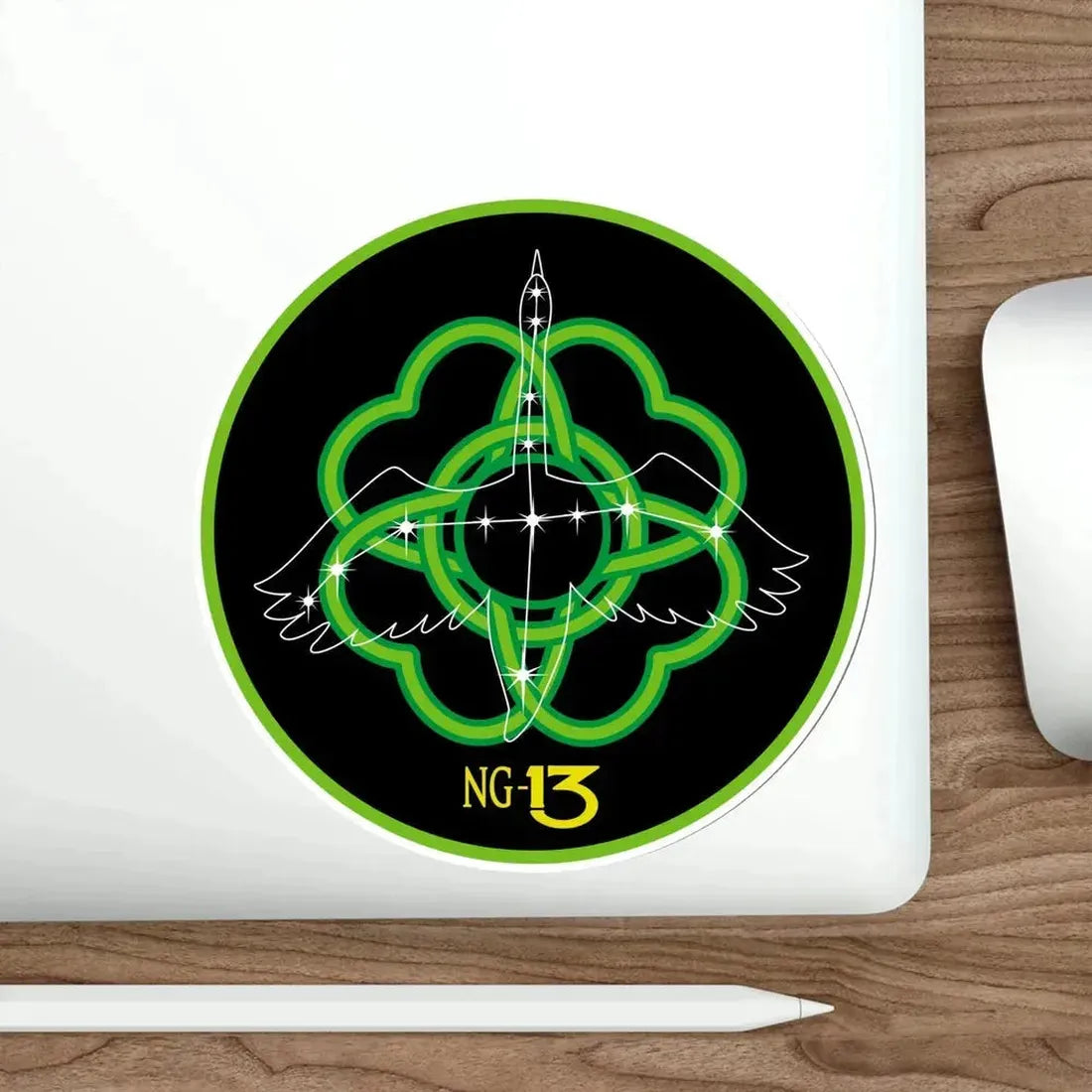 Cygnus NG-13 (SpaceX) STICKER Vinyl Die-Cut Decal - The Sticker Space