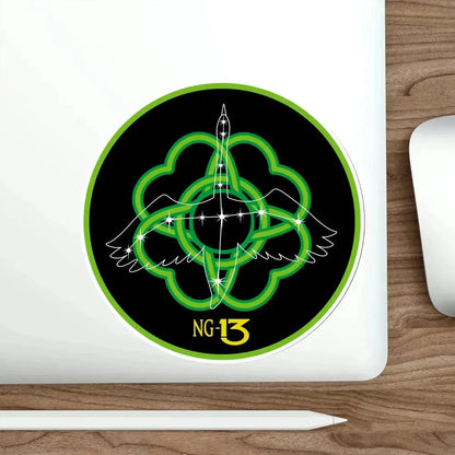 Cygnus NG-13 (SpaceX) STICKER Vinyl Die-Cut Decal - The Sticker Space