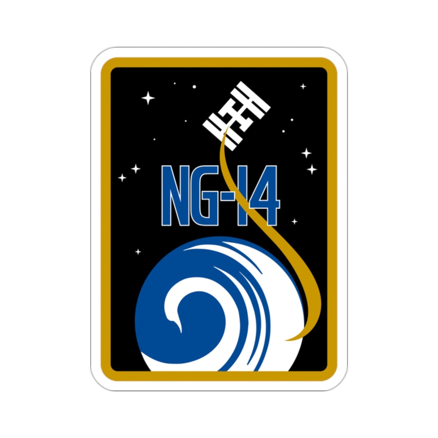 Cygnus NG-14 (SpaceX) STICKER Vinyl Die-Cut Decal-2 Inch-The Sticker Space