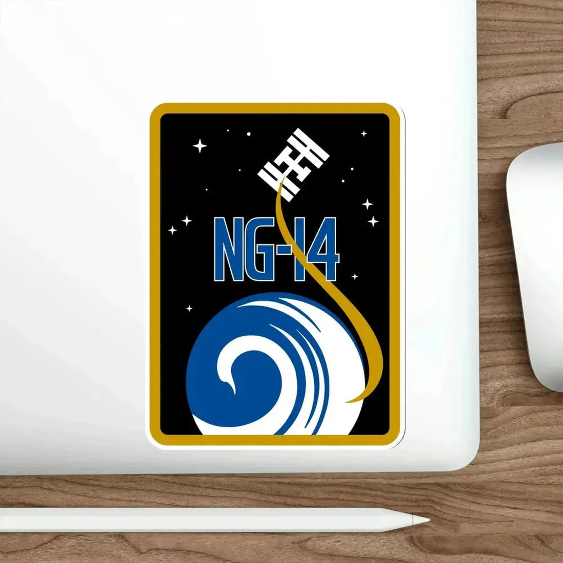Cygnus NG-14 (SpaceX) STICKER Vinyl Die-Cut Decal - The Sticker Space