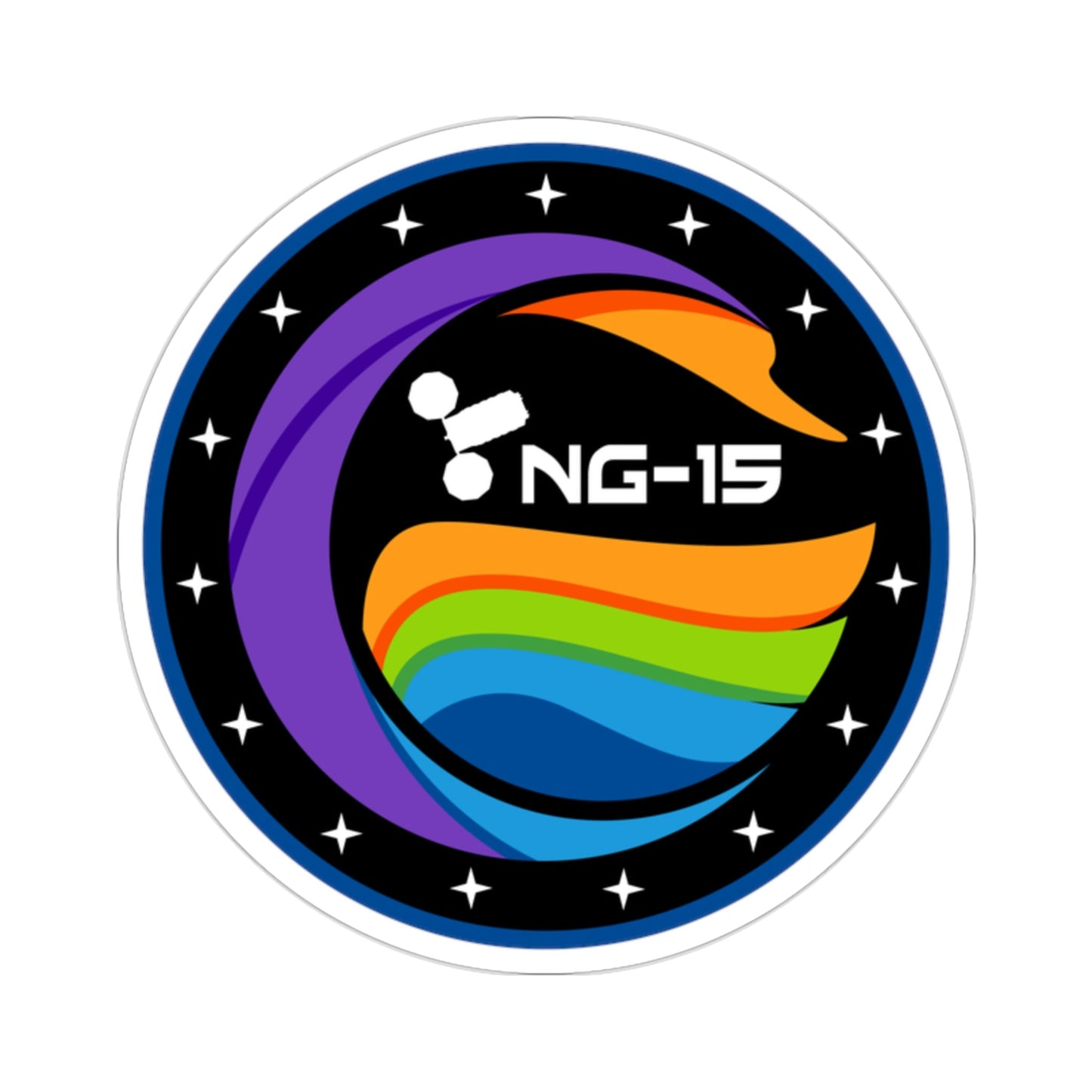 Cygnus NG-15 (SpaceX) STICKER Vinyl Die-Cut Decal-2 Inch-The Sticker Space