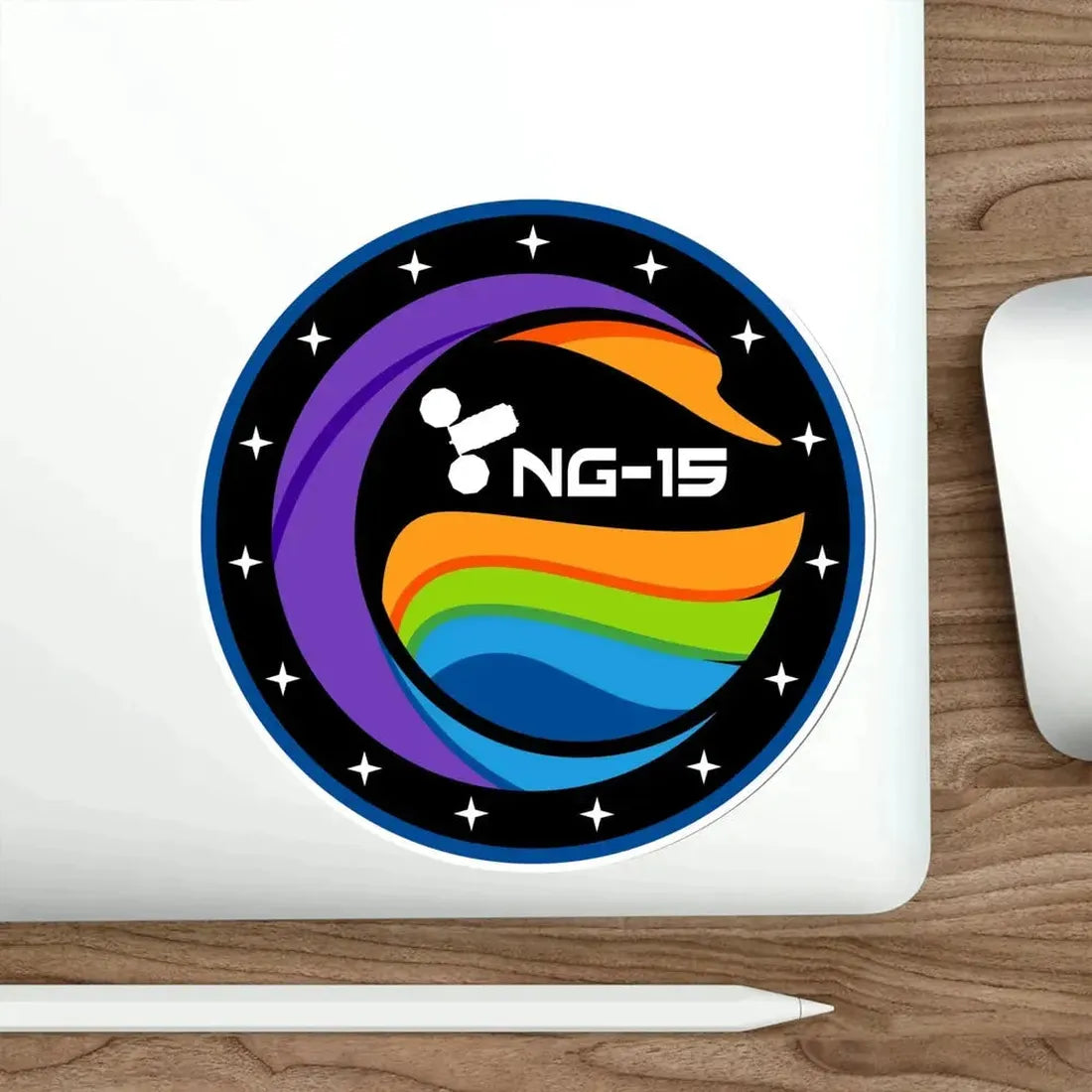 Cygnus NG-15 (SpaceX) STICKER Vinyl Die-Cut Decal - The Sticker Space