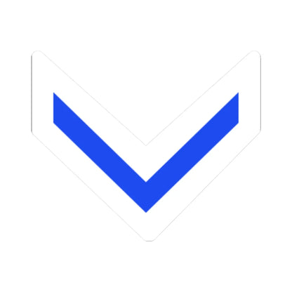 Cyprus Air Force OR 4c (Cyprus) (Military Rank) STICKER Vinyl Kiss-Cut Decal 6 Inch White - The Sticker Space