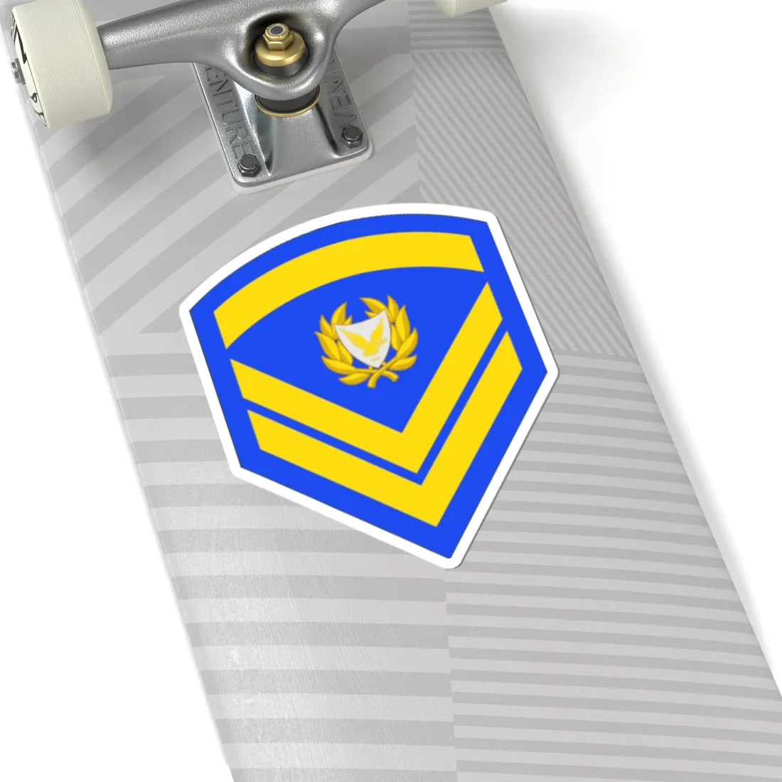Cyprus Air Force OR 6 (Cyprus) (Military Rank) STICKER Vinyl Kiss-Cut Decal - The Sticker Space