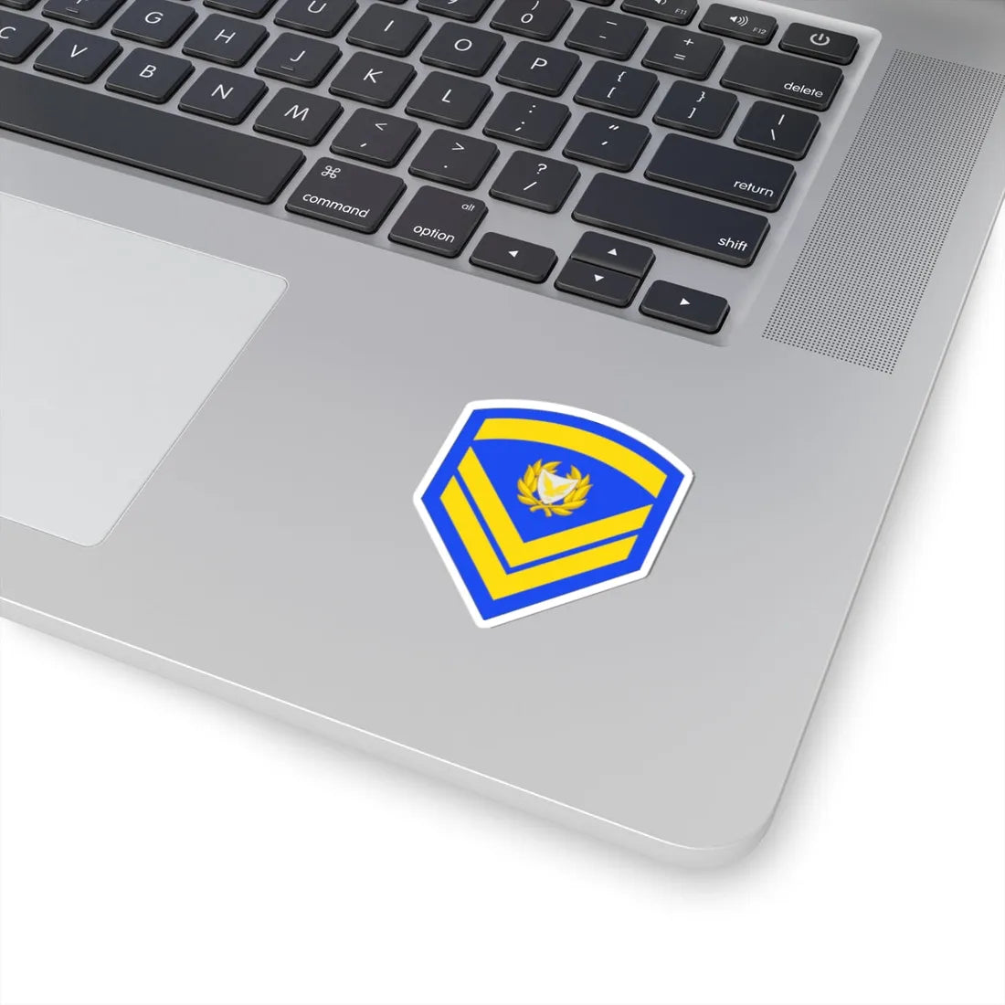 Cyprus Air Force OR 6 (Cyprus) (Military Rank) STICKER Vinyl Kiss-Cut Decal - The Sticker Space